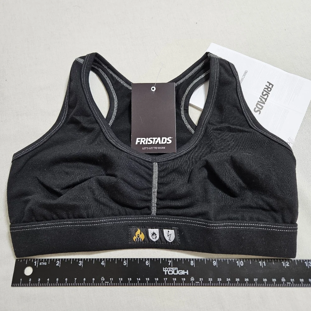 Fristads NWT Womens Flamestat Arc & Flame Retardant Bra 7036 MOF Sweden Black M